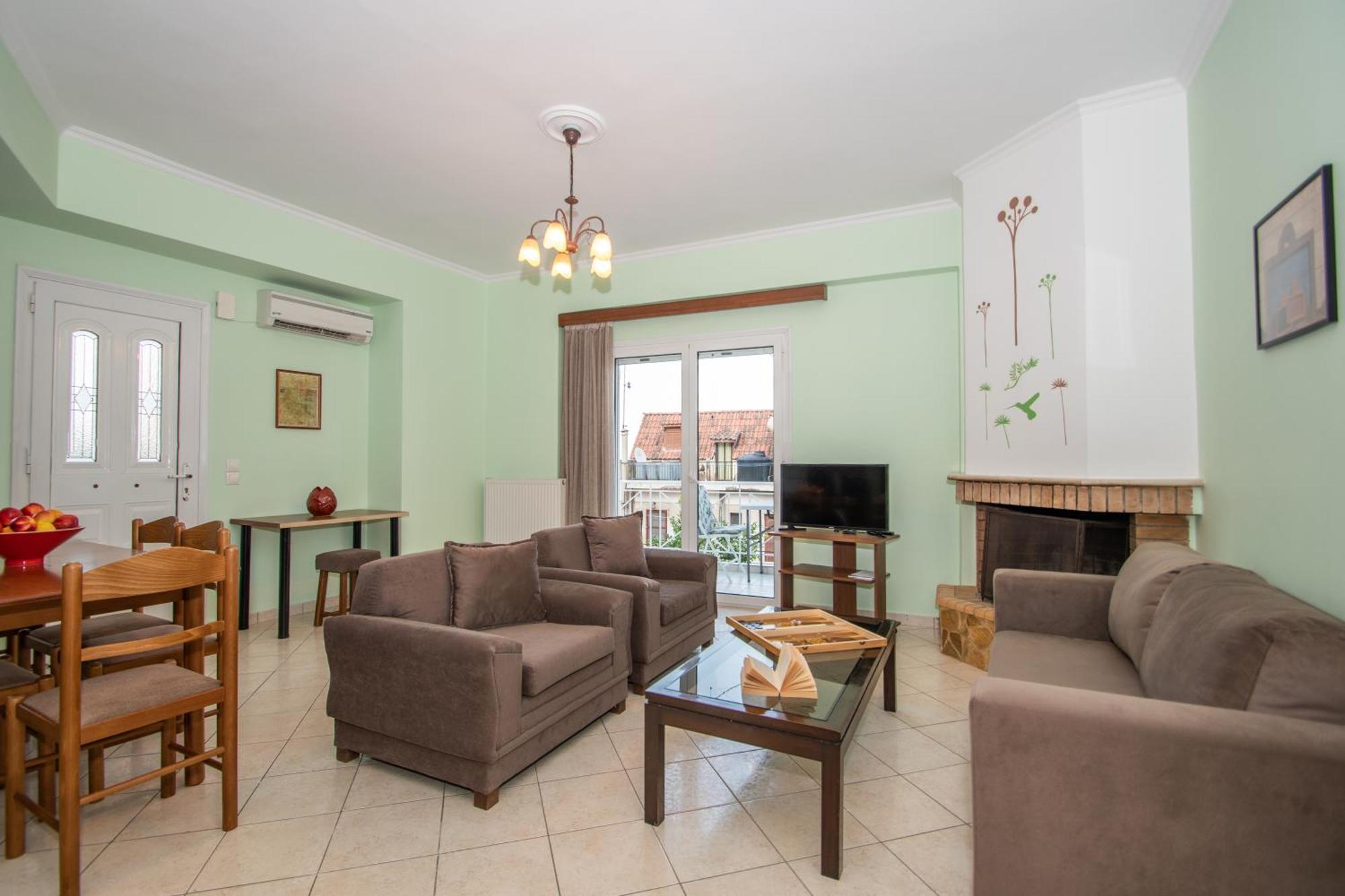 Coconut Tree House With Port View Apartment Закинтос Екстериор снимка