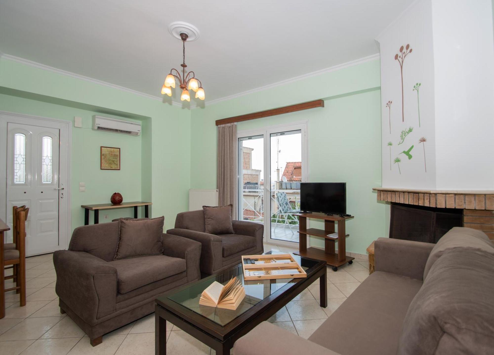 Coconut Tree House With Port View Apartment Закинтос Екстериор снимка